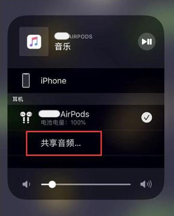 衡水苹果14音频维修点分享iPhone14音频共享设置方法 