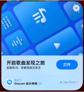 衡水苹果14维修站分享iPhone14音乐识别功能使用方法 