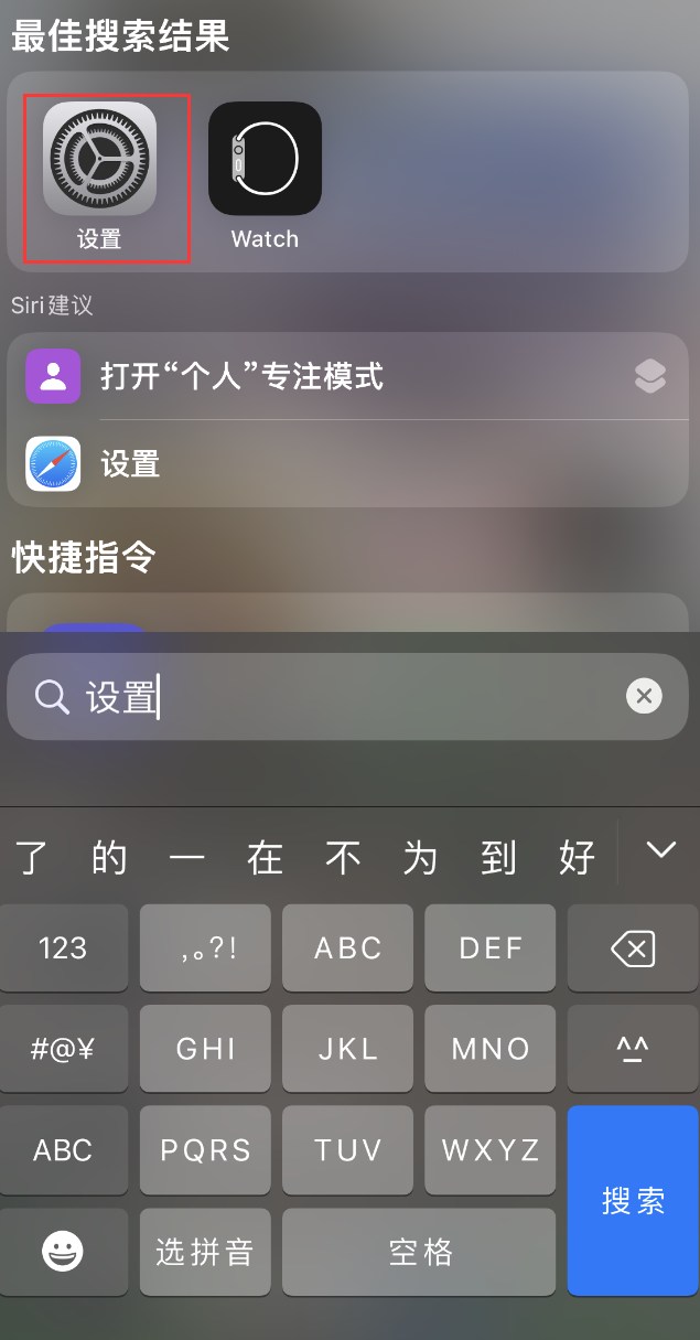 衡水苹果手机维修分享：iPhone 找不到“设置”或“App Store”怎么办？ 