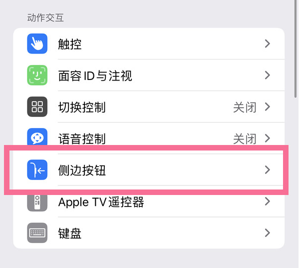 衡水苹果14维修店分享iPhone14 Plus侧键双击下载功能关闭方法 